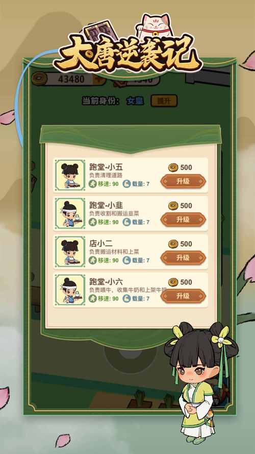 大唐逆袭记内置修改器无需付费版