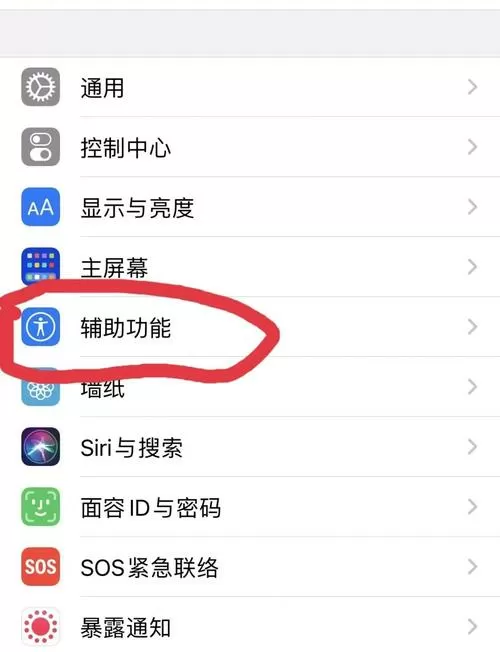 苹果手机侧边滑动设置