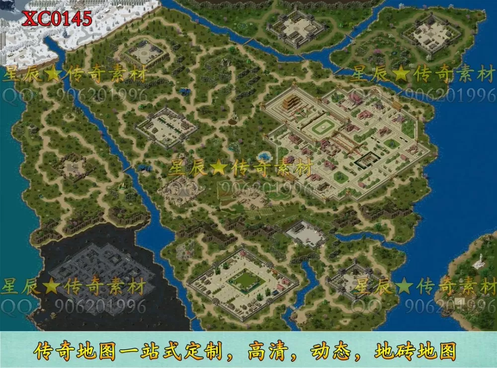 传奇卡怪地图