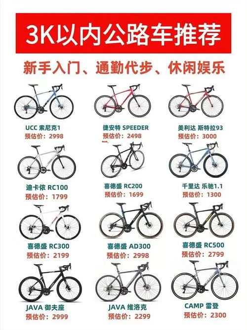 捷安特自行车价格表2023款
