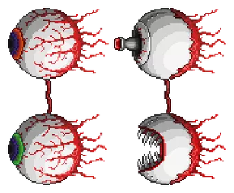 泰拉瑞亚双子魔眼id