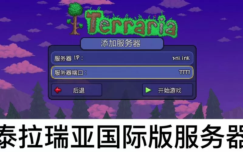 泰拉瑞亚开服务器教程
