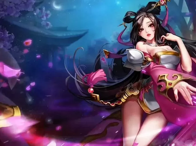 王者荣耀女英雄第一版海报