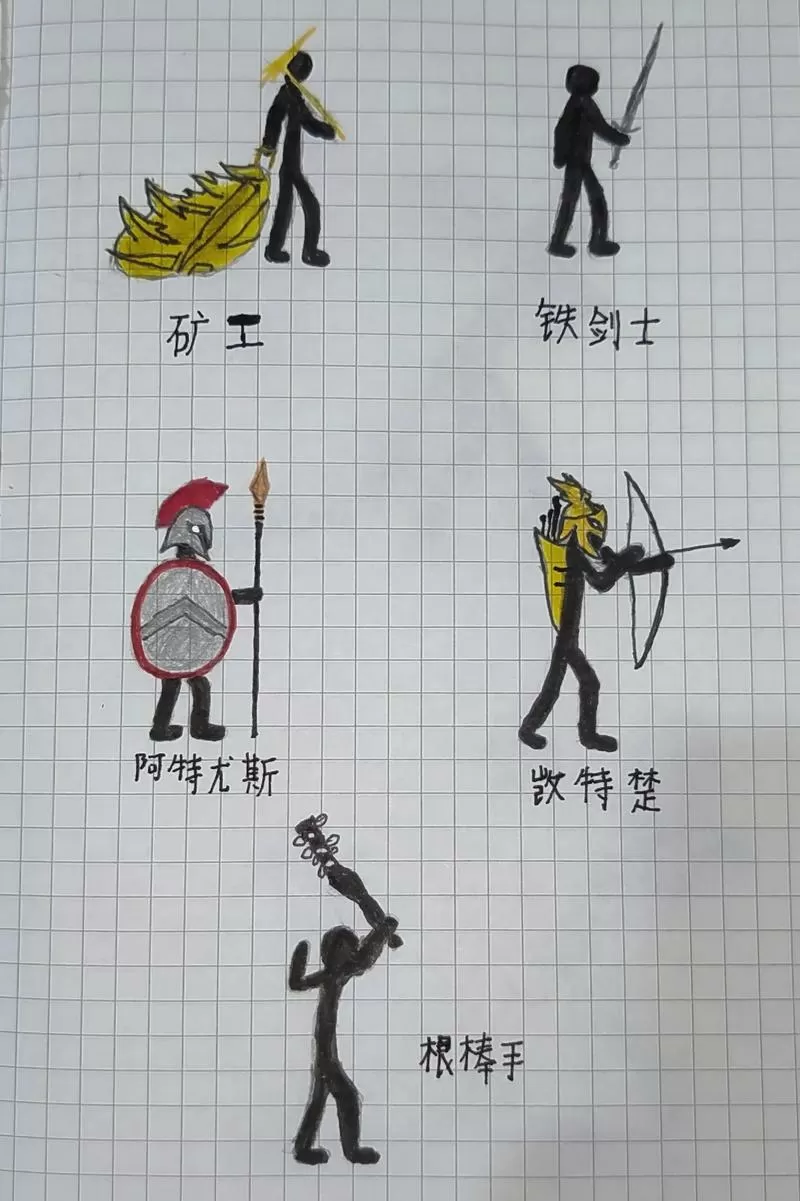 火柴人战争遗产兵种解析图标