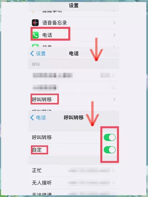 联通怎么开通呼叫转移功能
