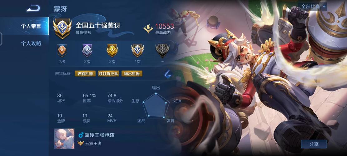 王者荣耀辅助装打野经济分配
