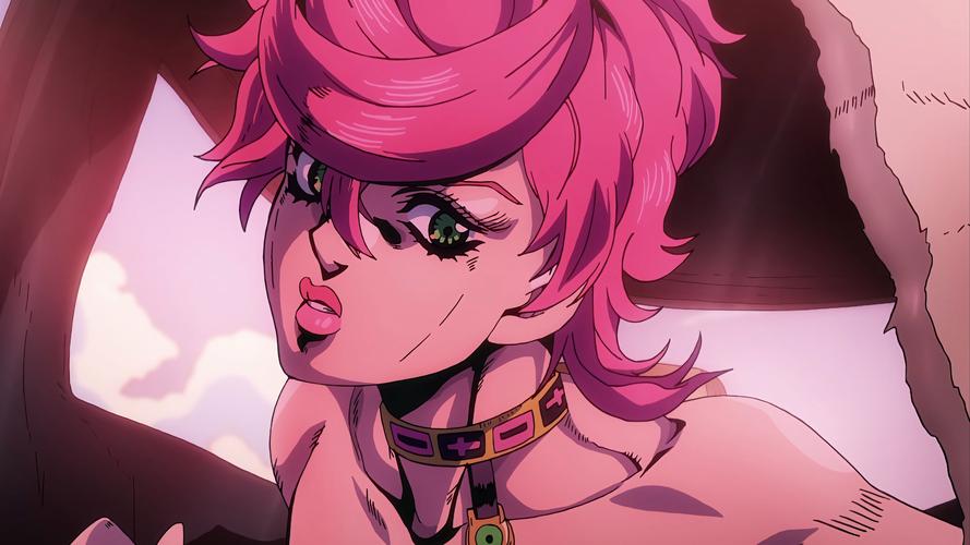 JOJO特里休光脚截图