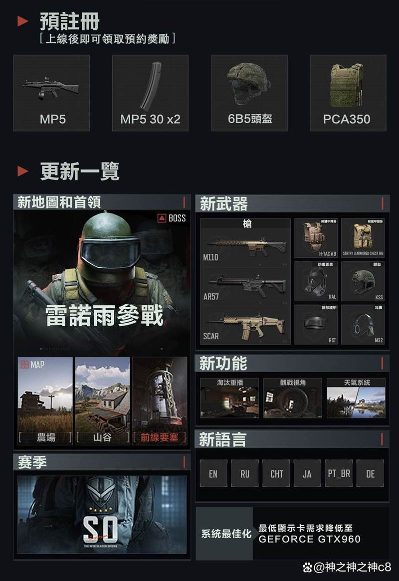 暗区突围pc端辅助卡网最新版本更新内容