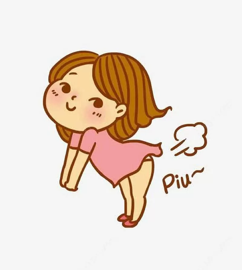 女生放屁拉肚子
