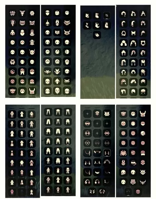 光遇白鸟云野全物品