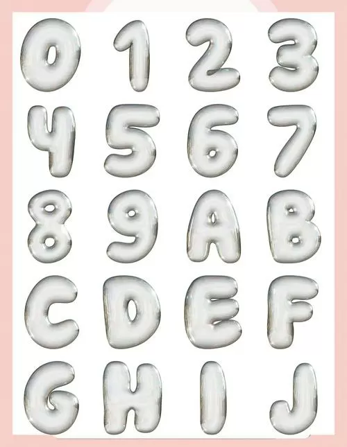 数字泡泡
