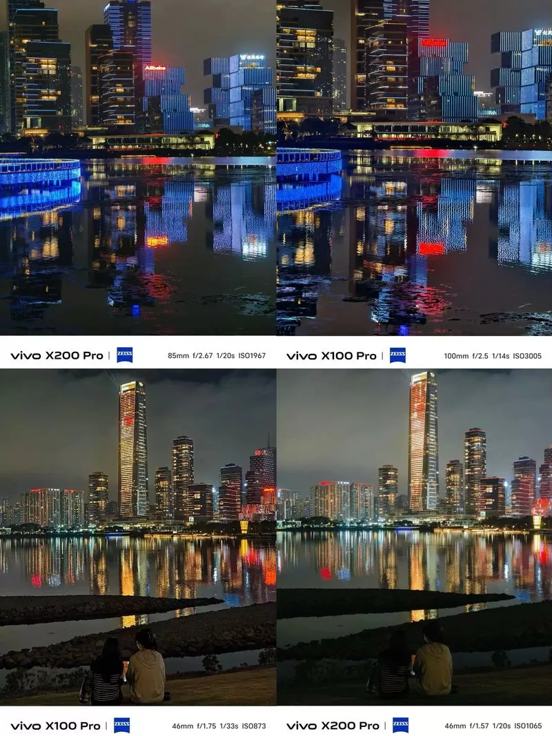 vivo手机夜景拍摄参数