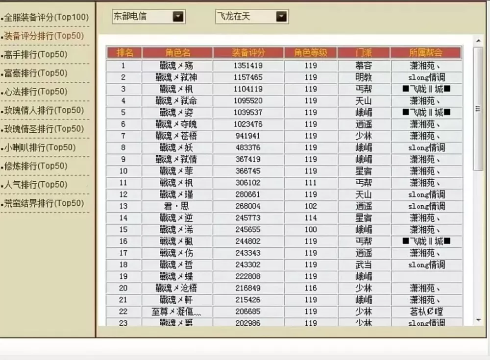 天龙八部调试角参数是多少最佳