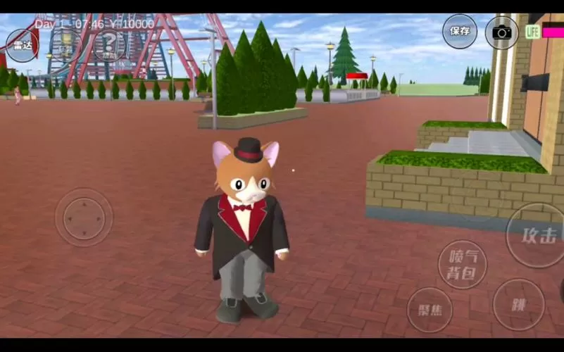 樱花校园模拟器猫管家截图