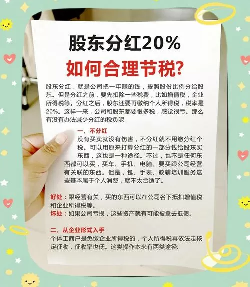 公司分红40万交税多少