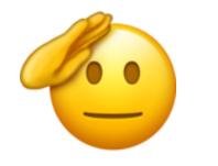 微信敬礼emoji图片