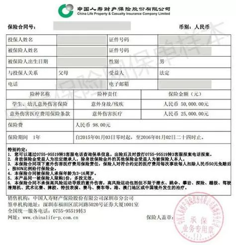 中国人寿保险电子保单查询
