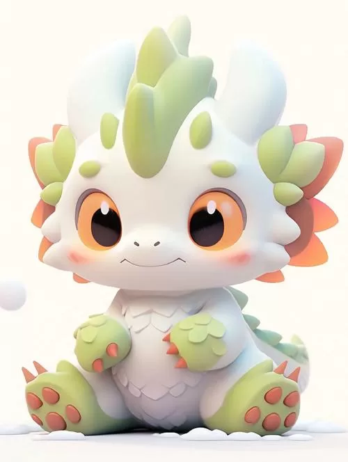 白色幼龙坐骑