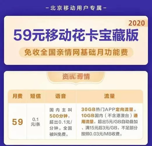 移动花卡宝藏版免流app怎么激活