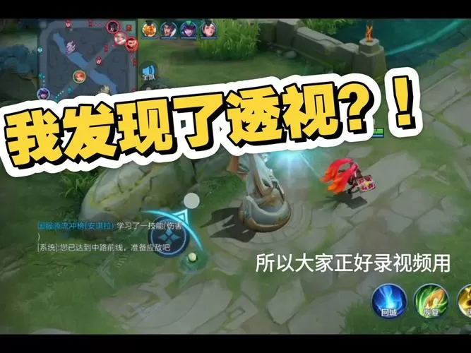 王者一键全图透视