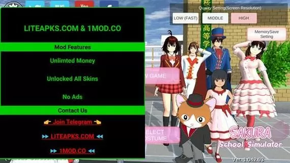 樱花校园十八汉化版内置MOD