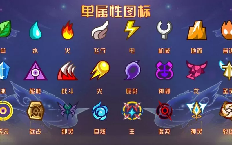 赛尔号所有属性
