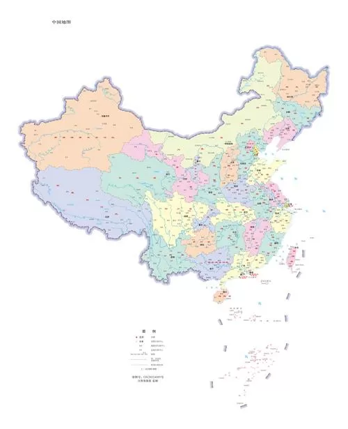 中国地图超清版大图片可放大
