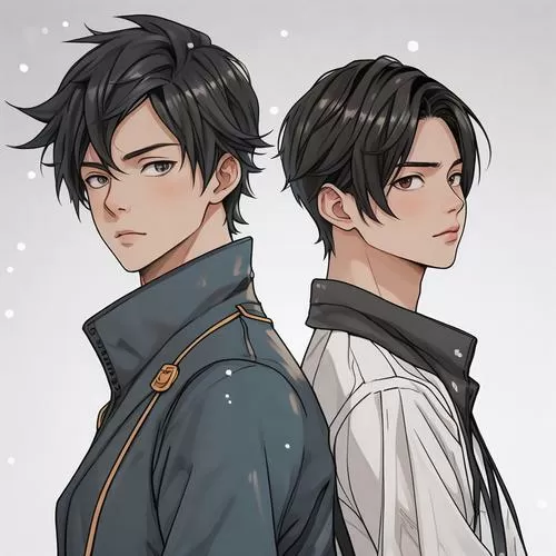 《羁绊》双男主动漫