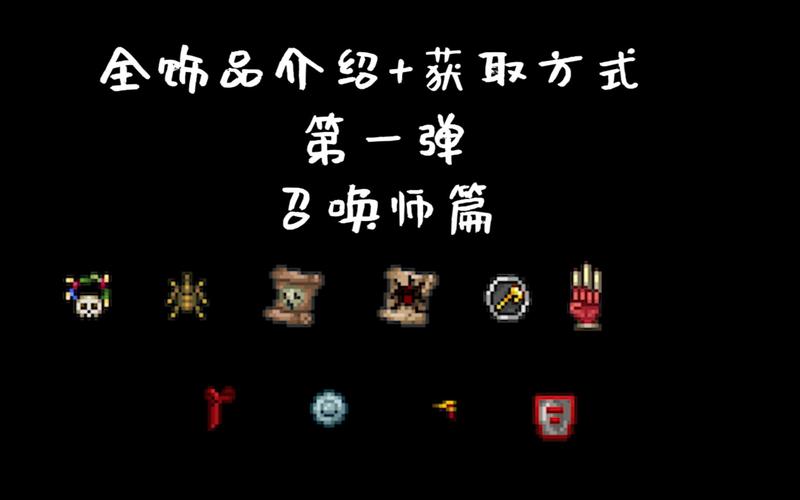 泰拉瑞亚召唤师最强饰品