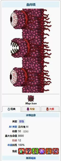 泰拉瑞亚1.4肉山掉落物品