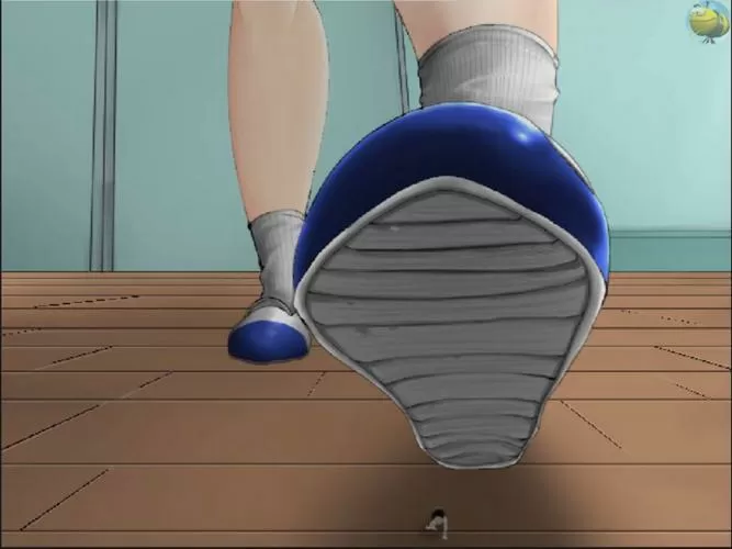 缩小后掉进鞋子里
