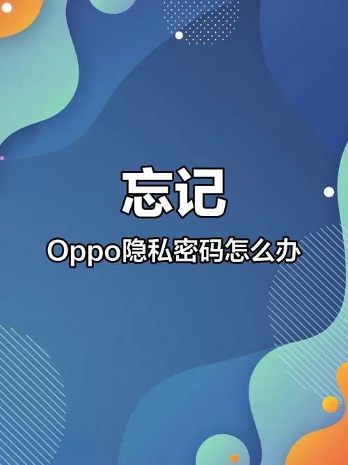 忘记隐私空间密码如何解除
