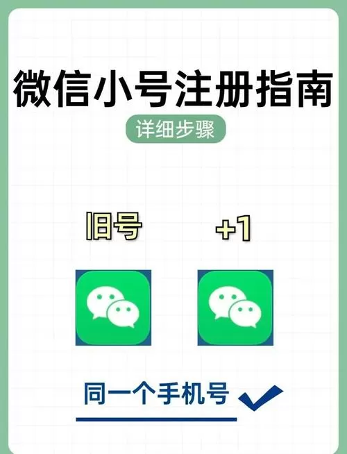如何注册微信小号同一个手机号码