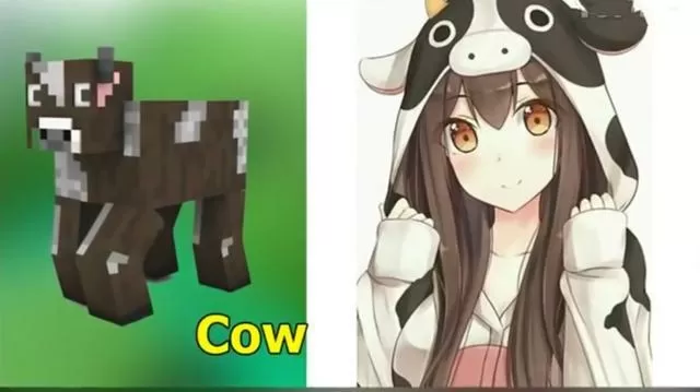 我的世界奶牛娘化