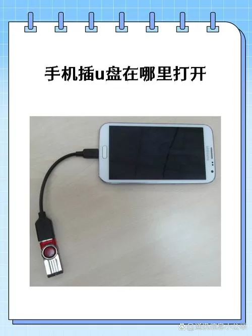 手机插u盘在哪里打开