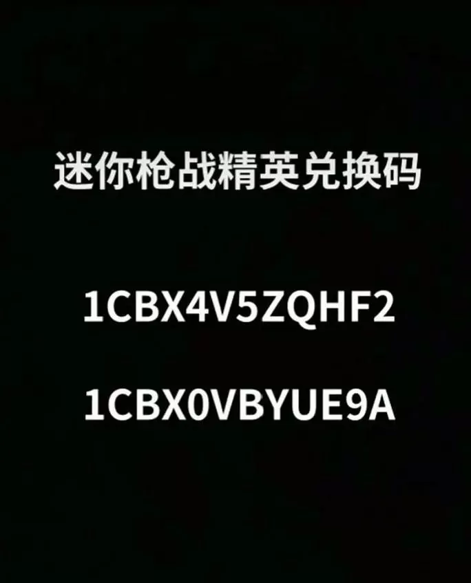 迷你枪战精英的激活码永久有效