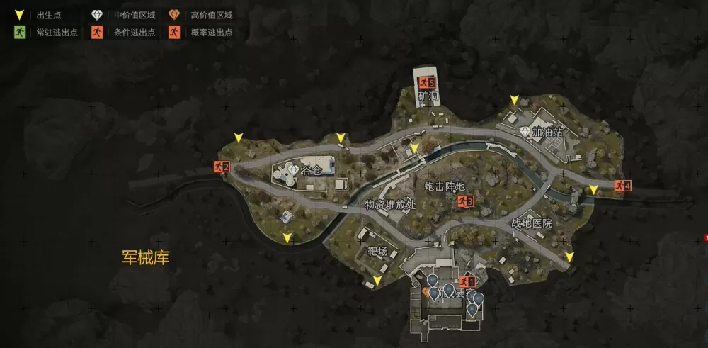 暗区高清所有地图图片
