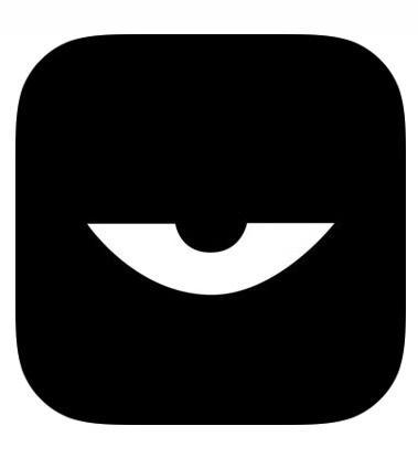 黑色logo社交软件