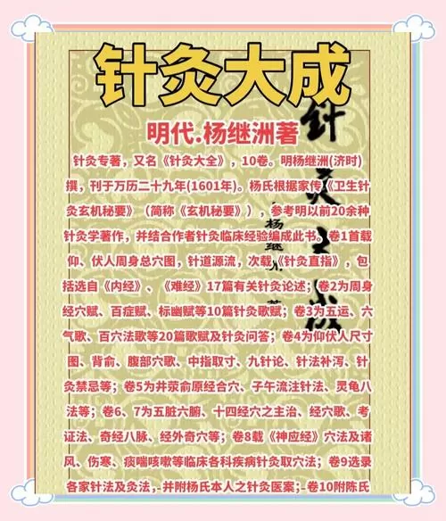 《针灸大全》在线阅读全文