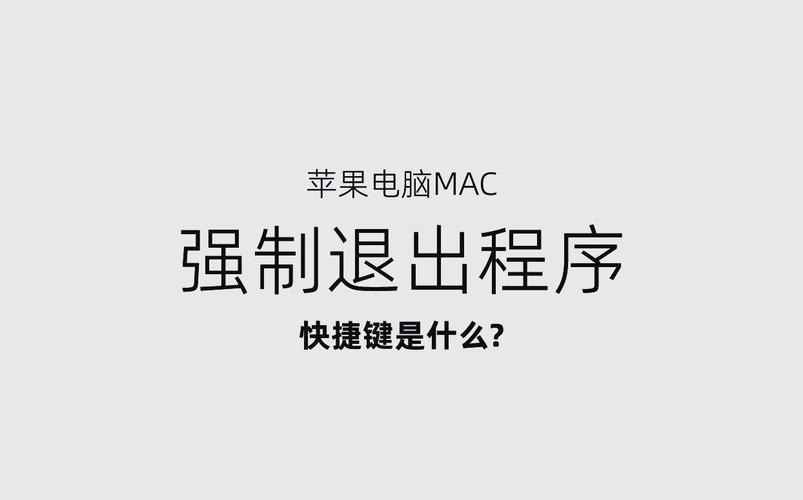 强制关闭程序是哪个键