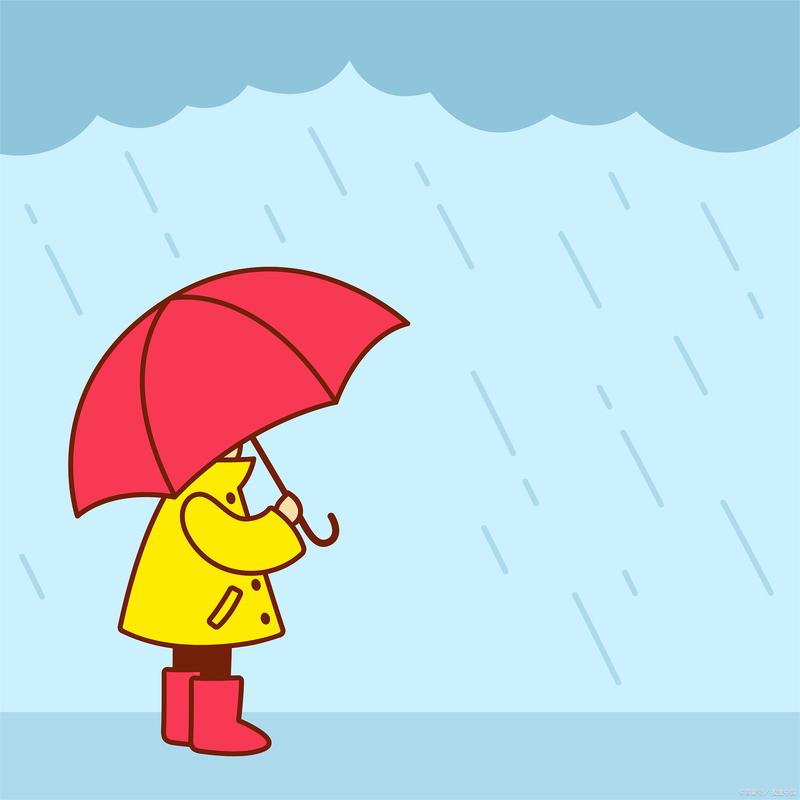 下雨漫画