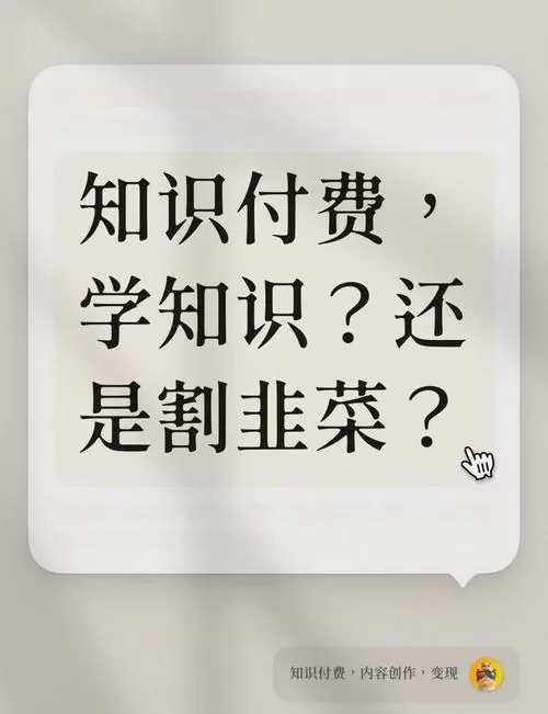 付费知识时代