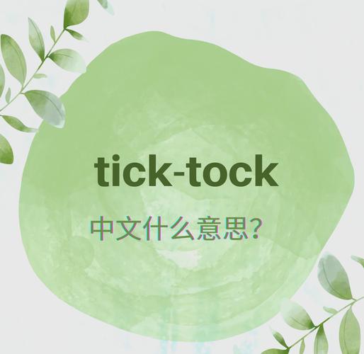 ticktock英语