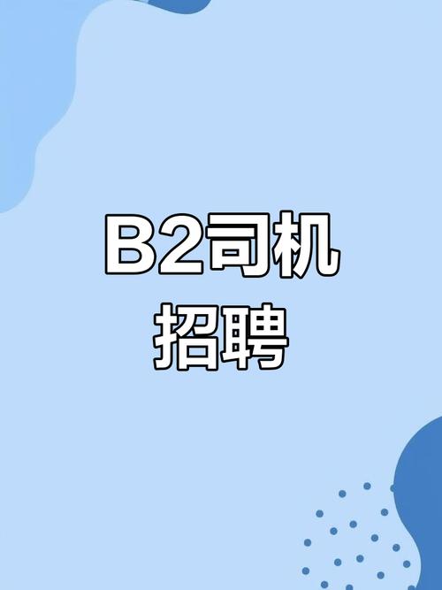 招b2驾驶员300元一天