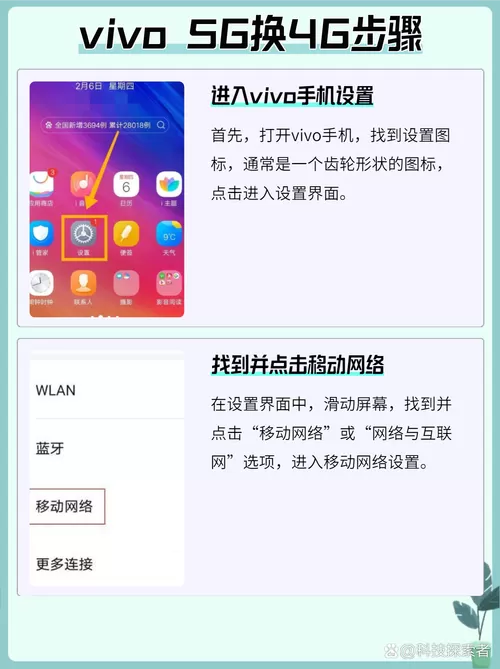 vivo怎么把4G改为3G