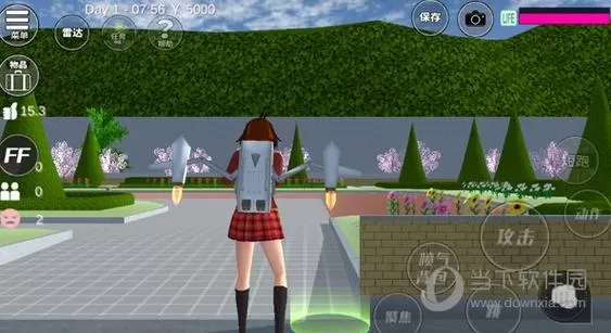 樱花校园模拟器汉化版内置菜单