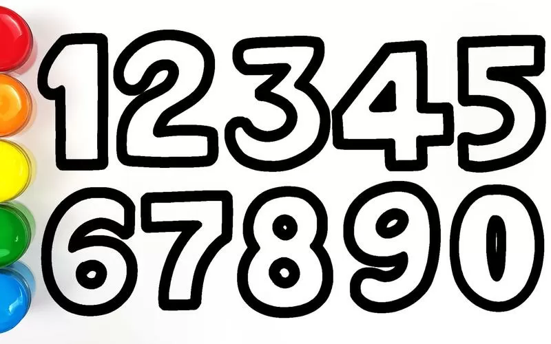 数字填色涂色下载