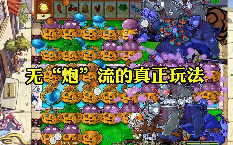 植物大战僵尸无尽版无炮流