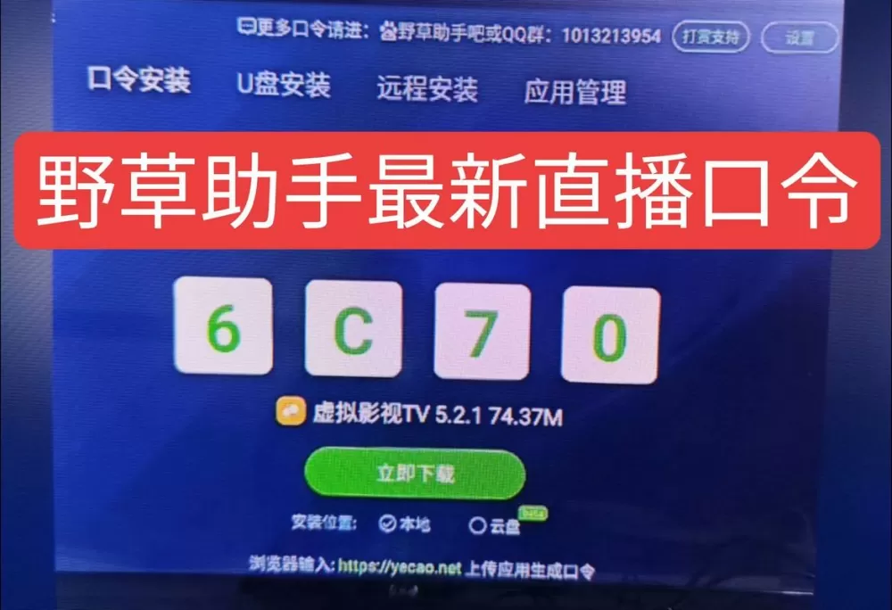 2025年9月野草电视直播口令缩略图
