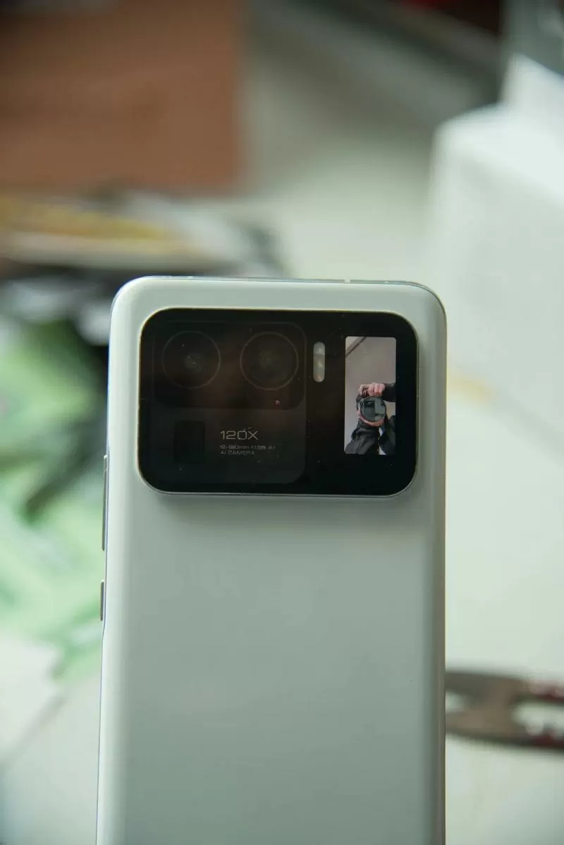 小米11ultra背面屏怎么用